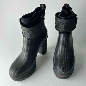 Sorel Medina III heeled rain boots